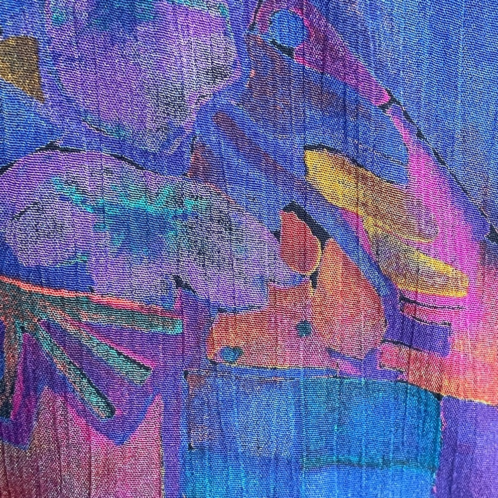 Colorful Button-Detail Top - Picture 9 of 9